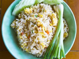 Beli riž vsebuje zelo malo kalija.